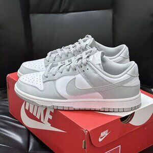 Nike Dunk Low "Light Smoke Grey" Men’s/Women’s Sneakers - Brand New